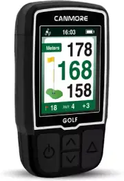 CANMORE Handheld Golf GPS HG200- Full-Color Display with 40,000+ Essential Go...