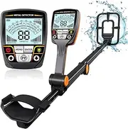 Metal Detectors, Foldable Professional Metal Detector TX-640 with Waterproof Search Coil for Adults High Accuracy Gold Detector for Beach/Gold Hunting(TX-640)