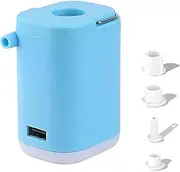 Slowowing Mini Portable Air Pump with Light. Tiny Multi-Function Air Pump,for Air Mattress, Outdoor Lighting Camping Tent Light.