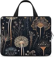 [FHPCE] Laptop Shoulder Bag Laptop Bag Computer Bag Dandelion Flower Pattern Messenger Bag for Unisex