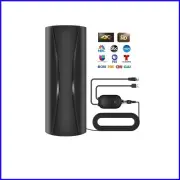 Strong Indoor TV Antenna with Amplifier - 8K 4K HD Support, Portable Design