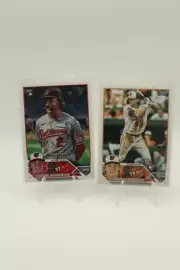 GUNNAR HENDERSON Baltimore Orioles 2023 Topps ROOKIE 2 Card Lot RC
