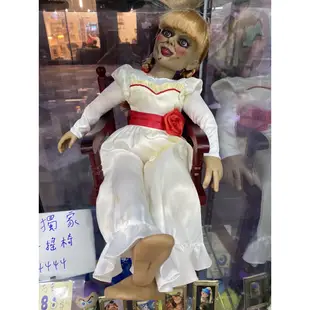 ［已拆現貨］MEZCO Annabelle Replica 經典恐怖系列 安娜貝爾 電影18寸 道具人偶 娃娃