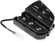for Dodge 2014-2018 Electric Window Switch Button Right Steering Wheel-Cruise Control Button Switch 68146856AC Window Control Switch