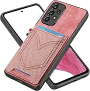 Compatible with Samsung Galaxy A73 5G Case,with Card Slot Compatible with Samsung Galaxy A73 5G SM-A736 Anti-Fall Shockproof Protective Phone Wallet Cover Fen