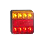 LED Autolamps Stop Tail Indicator Reflector Light 8 LED Lamp 12 Volt Bulk Boxed