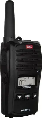 GME TX667 1 Watt UHF CB Handheld Radio