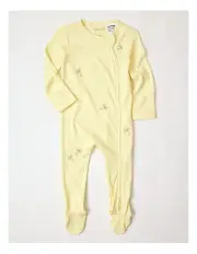 [Sprout] Newborn Super Soft Coverall in Yellow