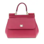 [DOLCE & GABBANA] DOLCE & GABBANA Dauphine leather small 'Sicily' bag Woman One Size One Size Pink