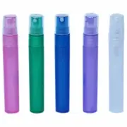 Perfume Spray Refillable Bottle Portable Sample Empty Mini Bottles Plastic Clear