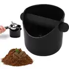 Coffee Knock Box Espresso Machine Coffee Grounds Box Bin Accessories Non-Slip