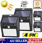 4pcs Solar Powered PIR Motion Sensor Light 20 LED Garden Outdoor Security Lights