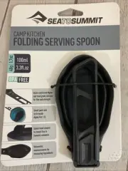 Sea to Summit Camp Kitchen Folding Serving Spoon 3.3 fl oz/100mL Black
