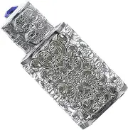 Healeved Retro Refillable Perfume Bottle Vintage Atomizer for Essential Oils Lotions Elegant Design Travel Accessory for Men Women Leak Storage