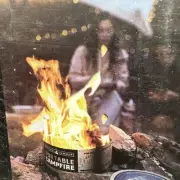 Endless Summer Portable Campfire camping, beach, Smores, backyard Summer Fun ￼