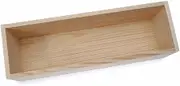 Beatifufu Flexible Large Rectangular Soap Loaf Mold with Wooden Box Silicone Baking Tool for DIY Soap and Cake Making Color Color