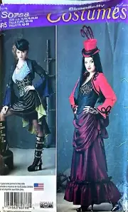 Simplicity Pattern #1819 R5 Simplicity Victorian Era Steampunk Costumes Sz 14-22