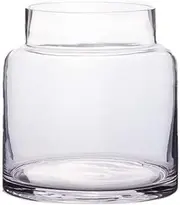 Home Simplicity Vases Modern Minimalist Transparent Glass Creative Living Room Entrance Hydroponic Large Diameter Plug Home Accessories,-B