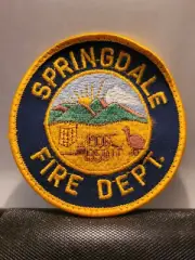 Springdale Fire Department Patch