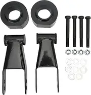 Zohisin anti deformation 32 0×15 0×15 2in rear front leveling kit high strength replacement for cherokee xj 2wd 4wd 1984 2001 powder coating leveling kit