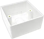CAT5e / CAT6 Single Faceplate - Socket - RJ45 - Ethernet - Network - Face Plate - Back Box - 45mm Depth