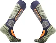 [KOMBIUDA] Pair Hiking Socks Snowboard Socks Volleyball Stockings Cotton Skiing Socks skis Outdoor Socks Breathable Socks Breathable Stocking Cotton Comfortable Socks Thermal Socks Knee high