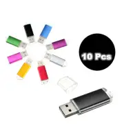 wholesale 10pcs metal usb flash drive thumb data storage pen u disk memory stick