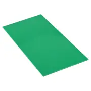PMMA Acrylic Sheets Colored Non Transparent 12 x 6 Inch Green for Crafts
