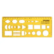 Geometric Drafting Combination Geometry Drawing Stencil