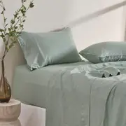 Washed Linen Fitted Sheet [MUSBLINEN20_FIT]