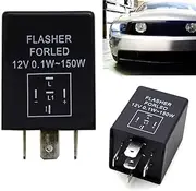 iJDMTOY (1) 5-Pin EP27 FL27 Electronic LED Flasher Relay Fix As LED Turn Signal Bulbs Hyper Flash Fix