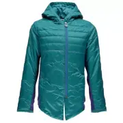 Spyder Girls Solitude Hoody Insulator Jacket Size L (14/16 Girls), New w/tags