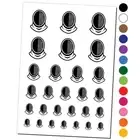 Fencer Fencing Mask Helmet Temporary Tattoo Water Resistant Set Collection