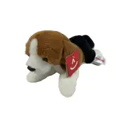 Aurora Homer Beagle Flopsies Puppy Dog Plush Stuffed Toy Lovey 8"