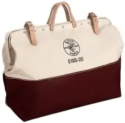 Klein Tools 5105-24 High-Bottom Canvas Tool Bag, 24-Inch