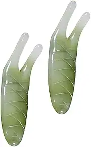 Outanaya 2Pcs Resin Nose Massager Beauty Scraping Stick for Facial Care Promotes Enhances Complexion for Relaxation Skincare Routine
