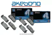 [FRONT+REAR] Akebono Pro-ACT Ultra-Premium Ceramic Brake Pads USA MADE AK97359