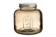 Ladelle Eco Recycled Rustico Glass 1500ml Storage Jar Bottle Container w Lid SMK