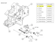 FUJITSU K9314998027 aka 9314998027 CASE MOTOR RAC+RLX