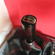 MS BLACK CARBON 5S STICK SHIFT GEAR KNOB for MAZDA 2 3 5 6 CX-5 MX-5 MIATA SPORT (for: Mazda)