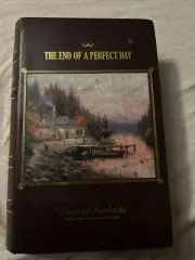 Thomas Kinkade The END OF A PERFECT DAY 250 Piece Jigsaw Puzzle Bookshelf New