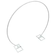 Removable Round Metal Wedding Arch & Flower Backdrop Frame
