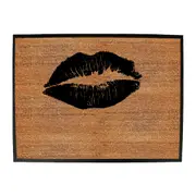 Kiss Lips - Funny Novelty Doormat Man Cave Floor mat