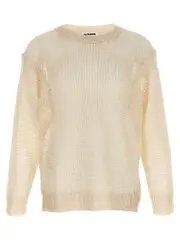 [Jil Sander] Jil Sander-Net Mesh Maglioni Beige-Uomo 50IT Beige