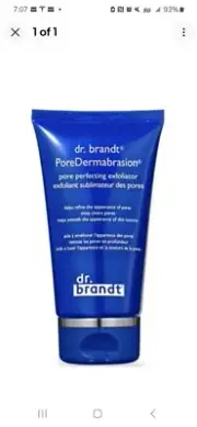 Dr. Brandt PoreDermabrasion Pore Perfecting Exfoliator 2 oz 60ml New SEALED