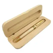 Maple Pens Ballpoint Pen with Box Signature Pen Smooth Writing Pen for Teen