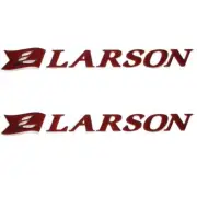 Larson Raised Boat Decals 05727931 | 2005 Senza 27 1/2 Inch(Pair)