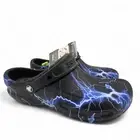 Crocs Adult Bistro Graphic Clogs Slip Resistant Work Shoes Mens 10 Womens 12 NEW