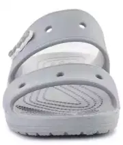 Crocs Unisex Classic Sandals - Light Grey, Comfortable, Lightweight (Size US 8)