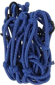 MAGICLULU Motorcycle Helmet Rope Cargo Net with Hook Reflective Twine Holder for Safe Storage Durable Latex Design for Luggage and Tailstock Supports Up